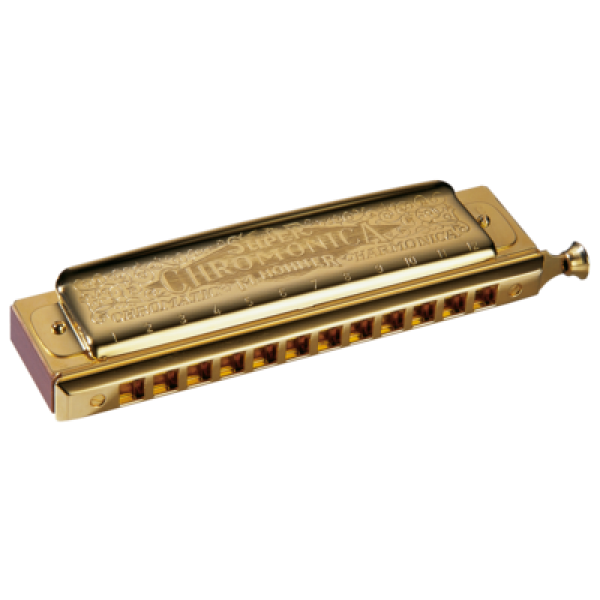 سازدهنی کروماتیک 12 سوراخ هوهنر مدل Super Chromonika 48 Gold 270 HOHNER SUPER CHROMONICA 48 GOLD 270